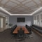 Ekena Millwork 63W x 94 12H x 38T Large Villarreal Decorative Fretwork Wood Ceiling Panels, Red Oak CELW63X95X0375VILRO - alternate 4